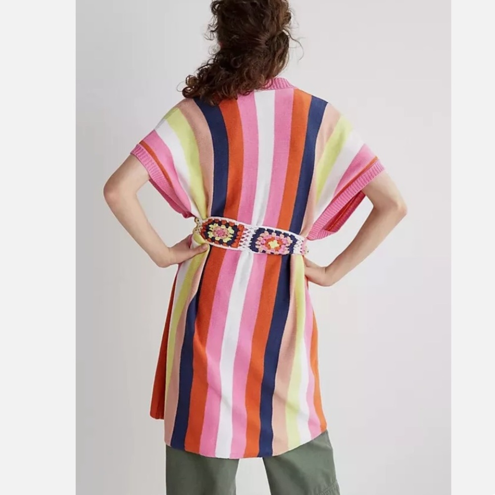 Multi Color Knit Duster - Picture 4 of 4